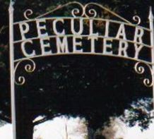Peculiar Cemetery