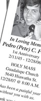 Pedro Cavada Flores, Jr