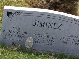 Pedro G Jimenez, Jr Pedro G Jimenez, Jr