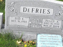 Peggy A DeFries Peggy A DeFries
