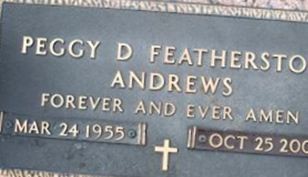 Peggy D. Featherston Andrews