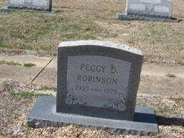 Peggy D Robinson