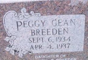 Peggy Gean Breeden Peggy Gean Breeden