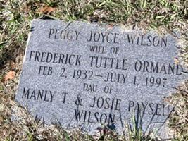 Peggy Joyce Wilson Ormand