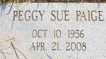 Peggy Sue Paige