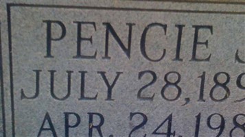 Pencie Jane Dunkley Pruitt Pencie Jane Dunkley Pruitt