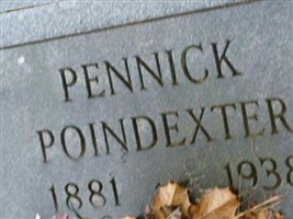 Pennick Poindexter Pennick Poindexter