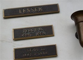 Percy Daggett Lesser