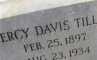 Percy Davis Tiller