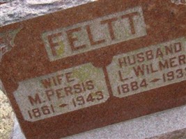 Percy May Persis Feltt Percy May Persis Feltt