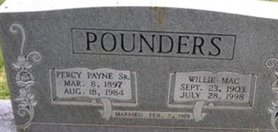 Percy Payne Pounders, Sr