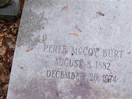 Perle McCoy Burt Perle McCoy Burt