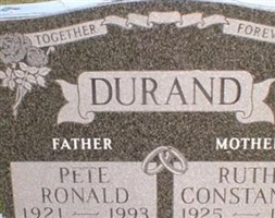 Pete Ronald Durand Pete Ronald Durand