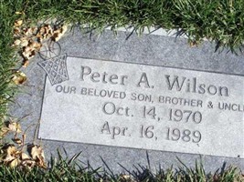 Peter A. Wilson Peter A. Wilson