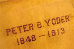Peter B. Yoder Peter B. Yoder