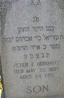 Peter I Horowitz Peter I Horowitz