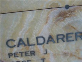 Peter J. Caldarera Peter J. Caldarera