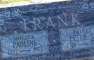 Peter J Frank, Sr