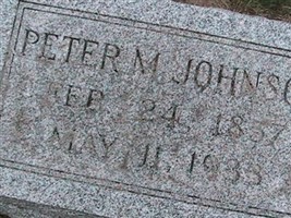 Peter M Johnson Peter M Johnson