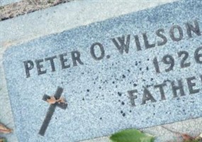 Peter O. Wilson Peter O. Wilson