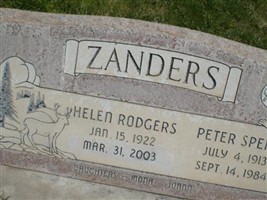 Peter Spero Zanders Peter Spero Zanders