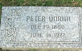 Peter Unruh Peter Unruh