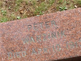 Peter Warzinik Peter Warzinik