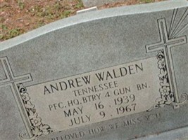 PFC Andrew Walden