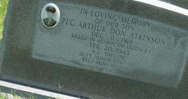 PFC Arthur Don Atkinson