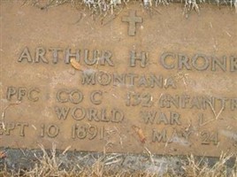 PFC Arthur Howard Cronk