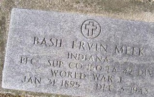 PFC Bash Ervin Meek PFC Bash Ervin Meek
