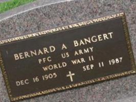 PFC Bernard A Bangert