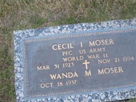 PFC Cecil I Moser