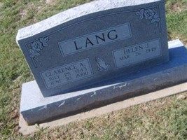 PFC Clarence Albert Lang PFC Clarence Albert Lang