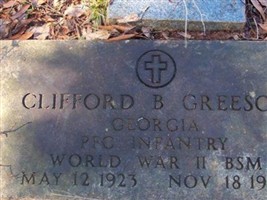 PFC Clifford B. Greeson PFC Clifford B. Greeson