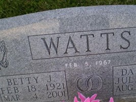 PFC Daniel B Watts PFC Daniel B Watts