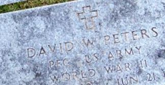 PFC David W. Peters PFC David W. Peters