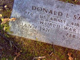PFC Donald L Sayan PFC Donald L Sayan