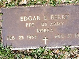 PFC Edgar L Berry PFC Edgar L Berry
