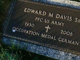 PFC Edward M Davis, Sr