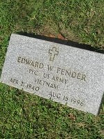 PFC Edward Willis Fender