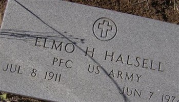 PFC Elmo Howard Halsell