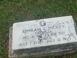 PFC Ephram L. Dickey PFC Ephram L. Dickey