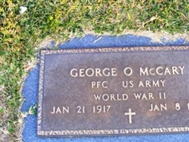 PFC George O McCary