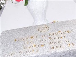 PFC Harry J Migues PFC Harry J Migues