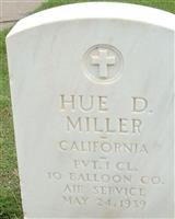 PFC Hue D. Miller