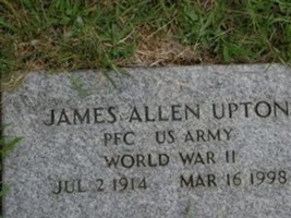PFC James Allen Upton