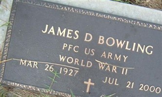 PFC James D. Bowling