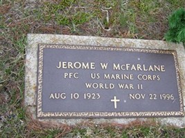 PFC Jerome W. McFarlane