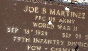 PFC Joe B. Martinez